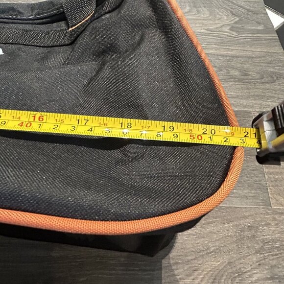 NWOT Genuine Harley Davidson Black Duffel Bag 21x10x10 Gym Travel Zip Closure - Picture 4 of 13